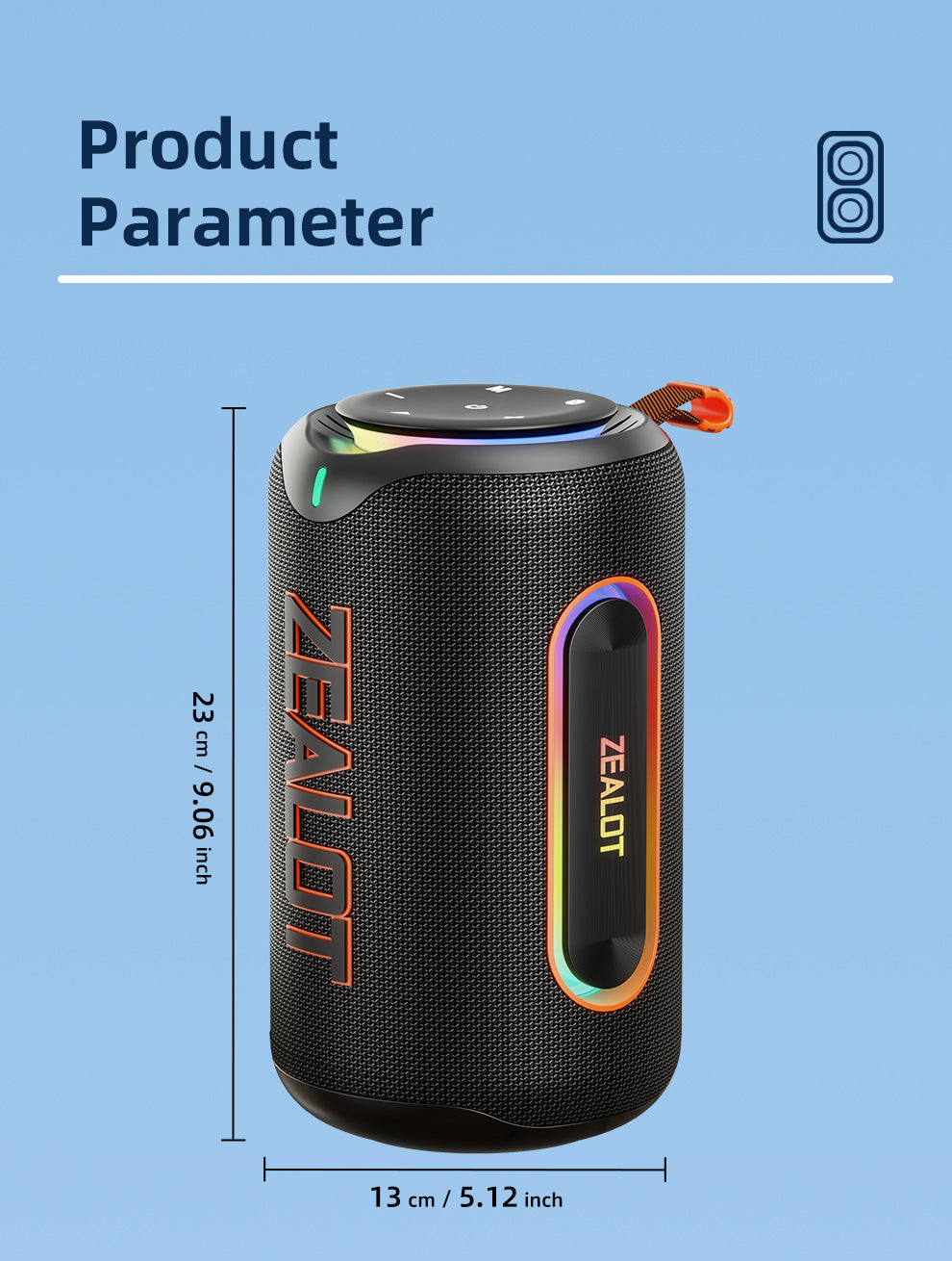 MP1 Portable Bluetooth Speaker 60W