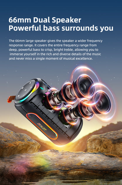 MP1 Portable Bluetooth Speaker 60W
