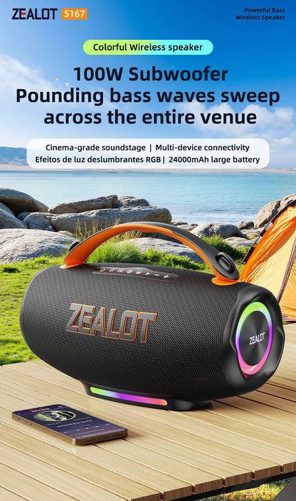 S167 Portable Bluetooth Speaker