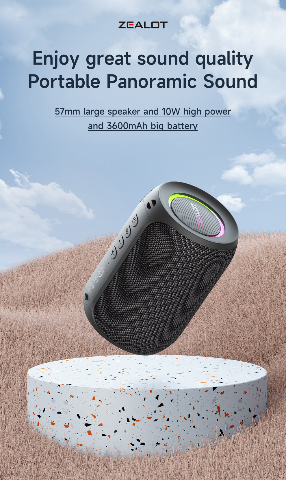 S32 Pro Portable Bluetooth Speaker