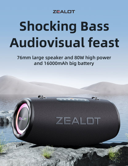 S87 Bluetooth Speaker 80W