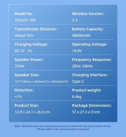 S89 Bluetooth Speaker