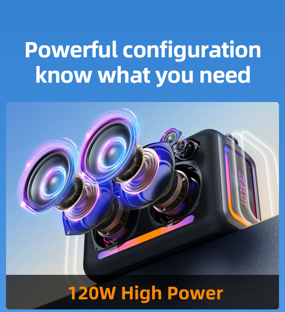 S95 Bluetooth Speaker 120W