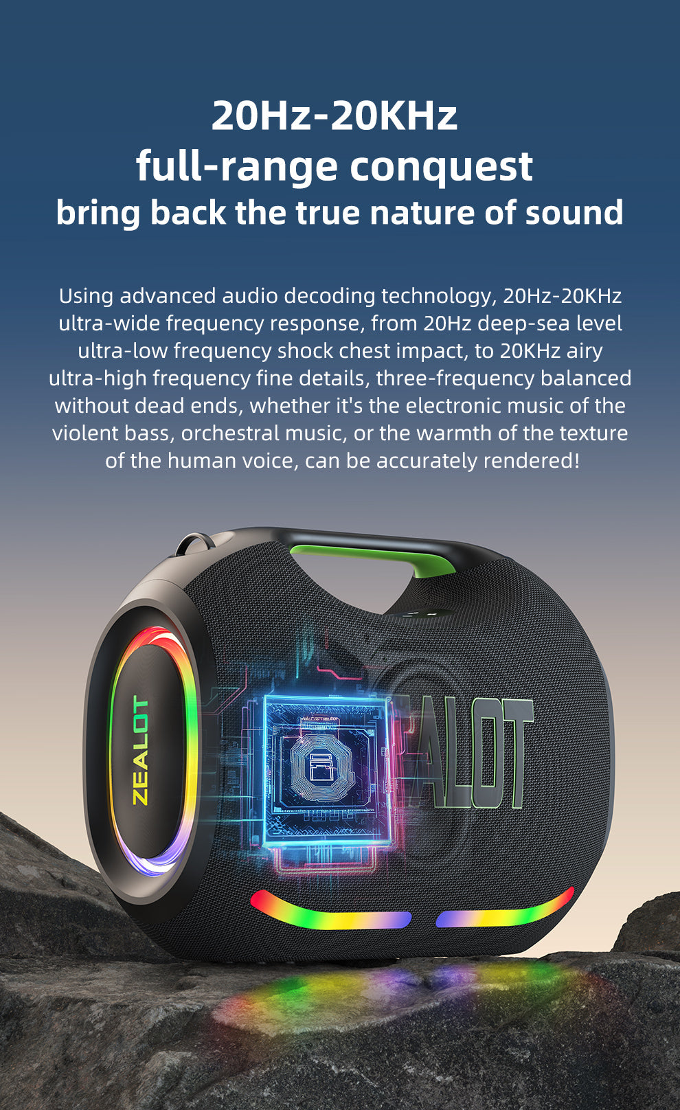ZE21 Subwoofer Party Speaker