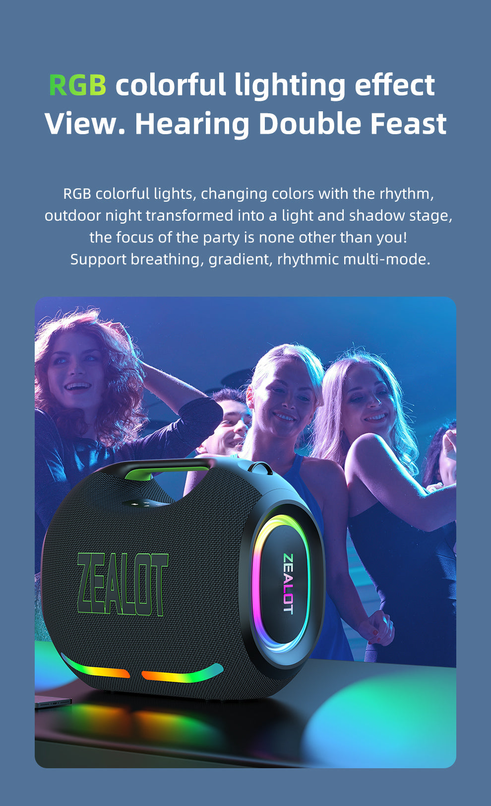 ZE21 Subwoofer Party Speaker